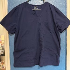 Navy Blue Scrub Set